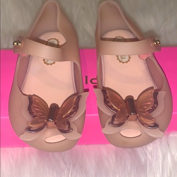 Mini Melissa Other - Mini Melissa Size 6 Blush Ultra Fly Girl Mary Jane